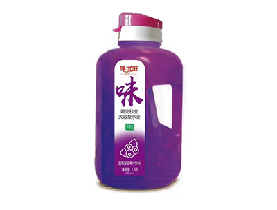 味优滋蓝莓复合果汁饮料水壶装1.5L